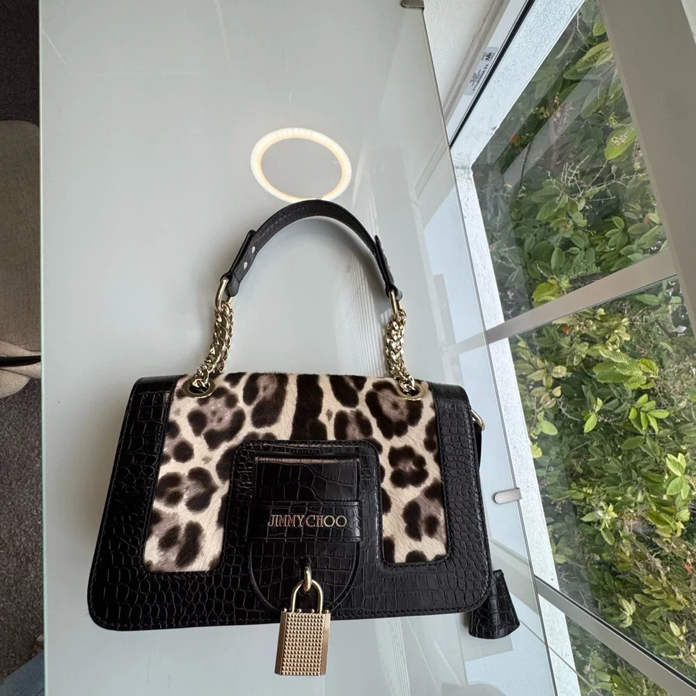 Jimmy Choo Pony Hair Shoulder Bag